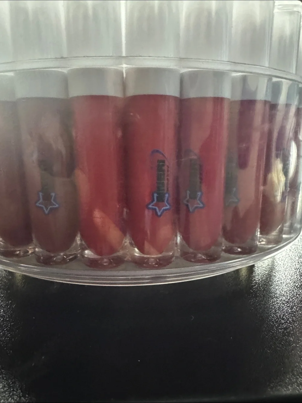 Bulk Red Lip Balm Tubes with Clear Caps - Moisturizing Gloss